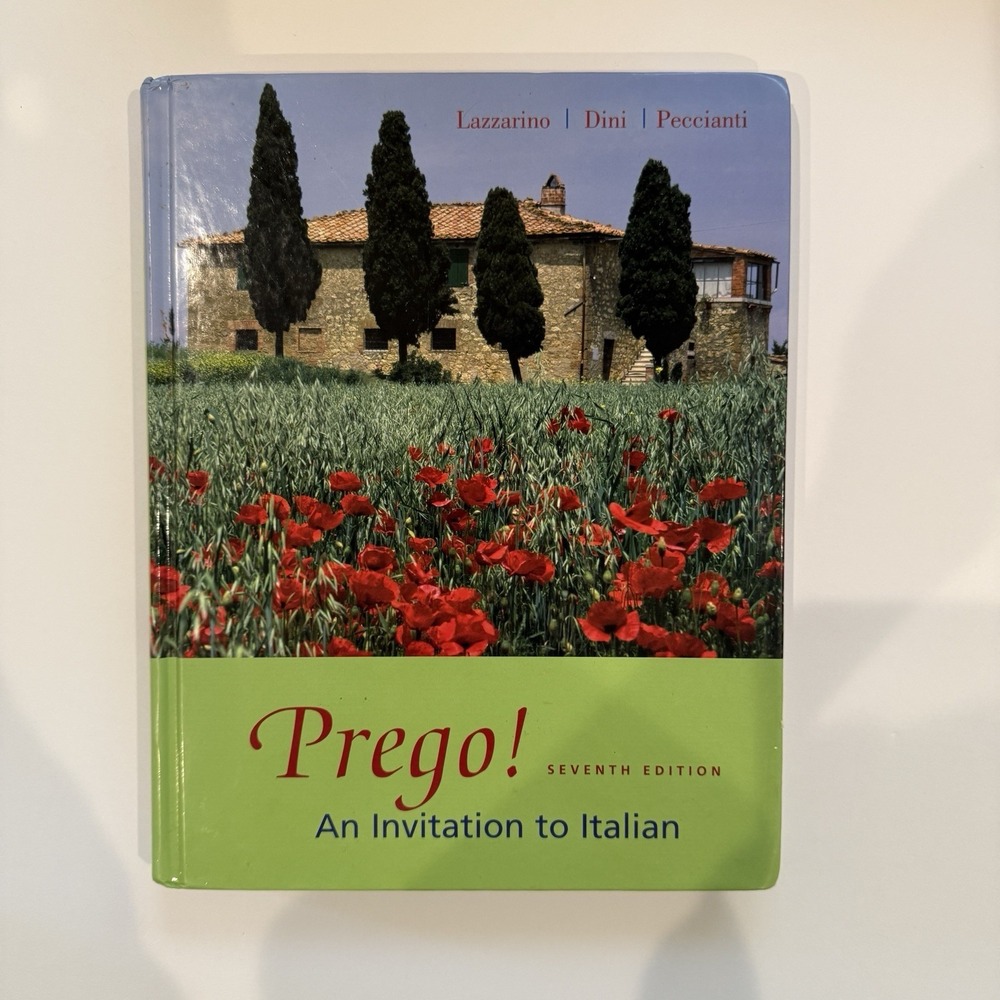 Prego! An Invitation to Italian 7th Edition Textbook Lazzarino Dini Peccianti